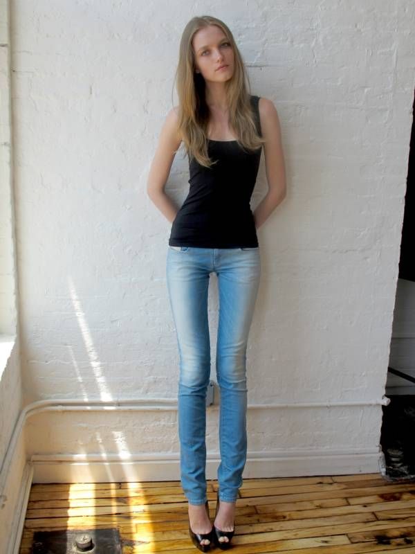 huge Skinny teen