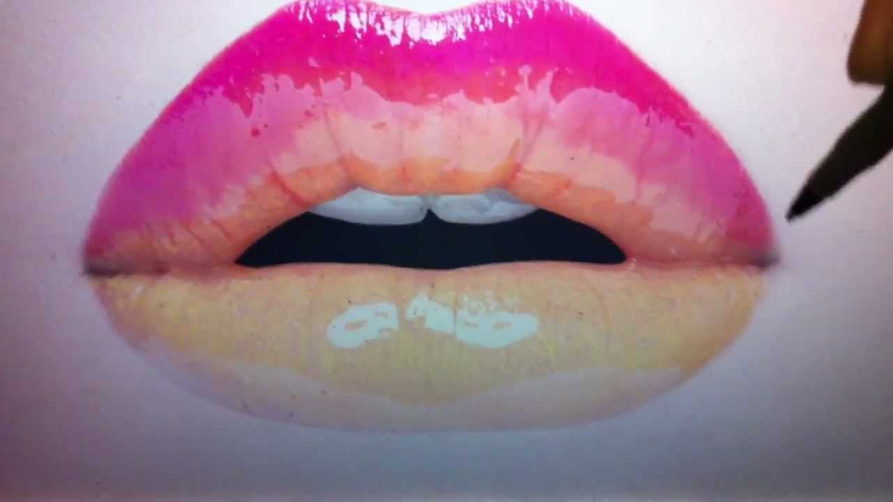 Sexy lips drawing tumblr
