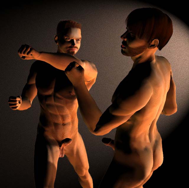 Naked male warrior sex