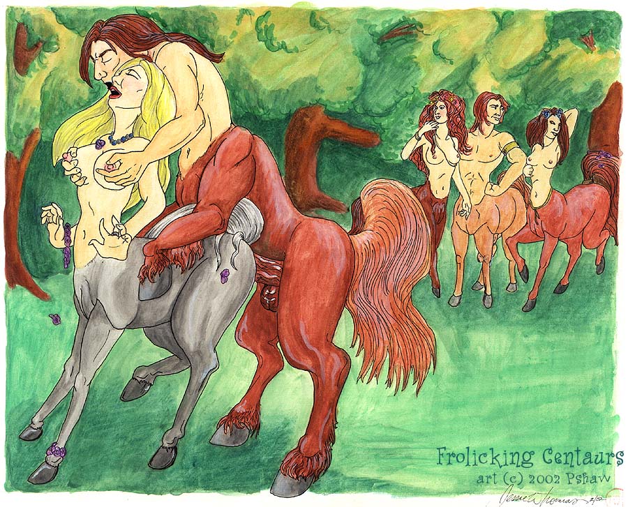 Centaur sex cartoon