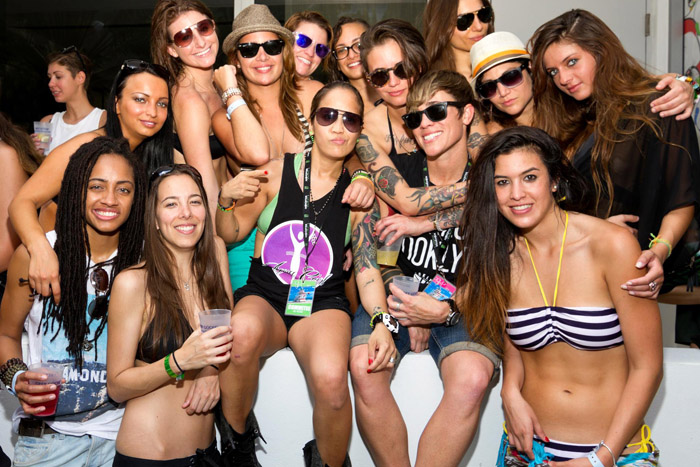 Miami beach party girls