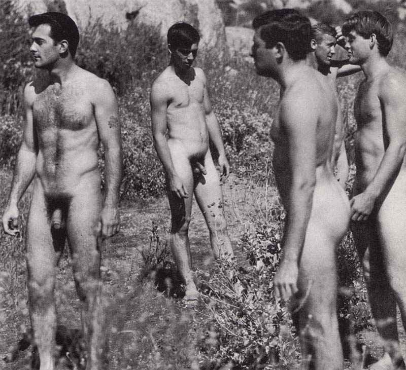 military Vintage men nude