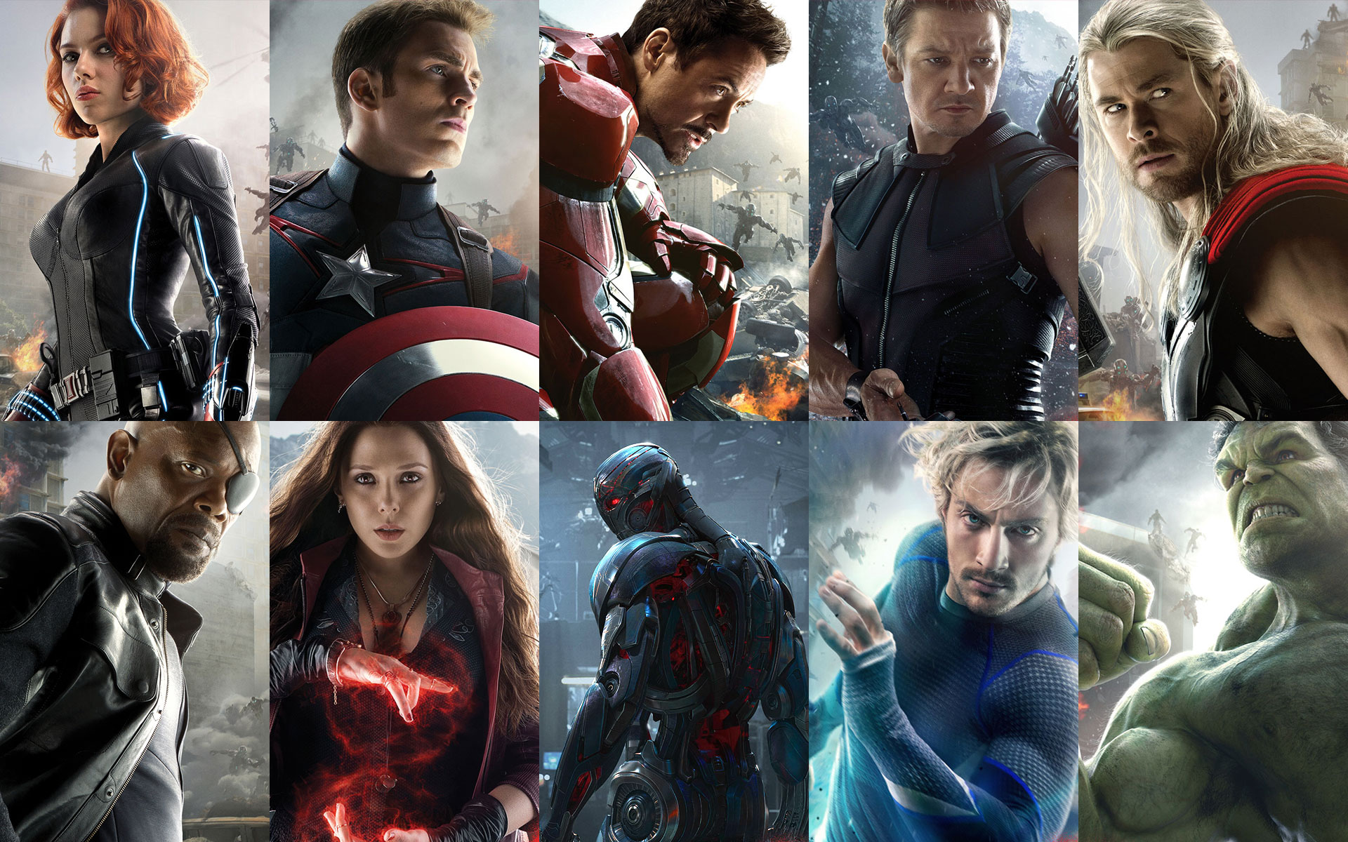 Avengers age of ultron characters