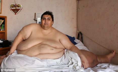 naked man fat Big