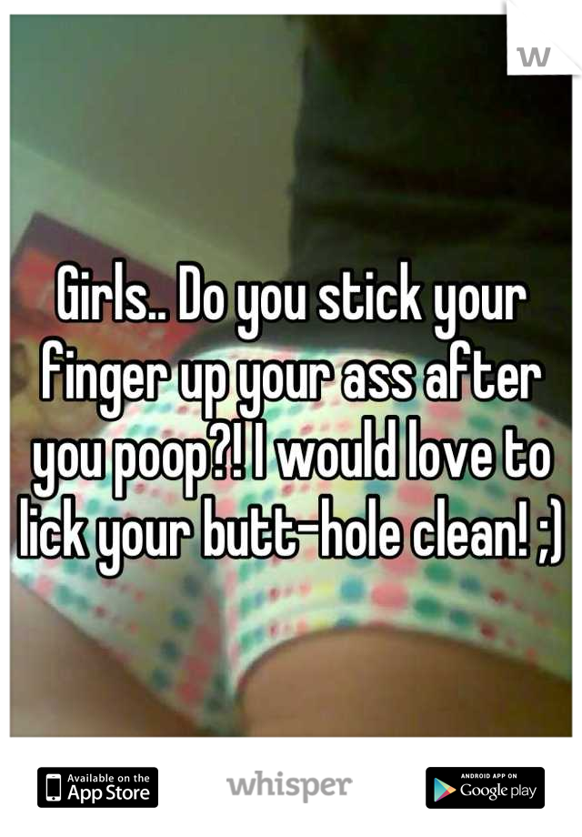 Girls ass holes pooping