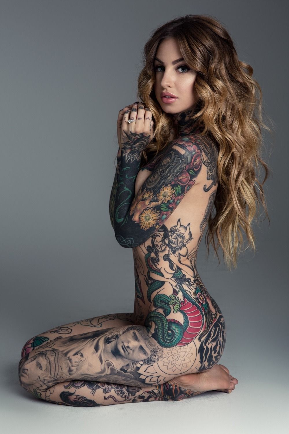Girls with tattoos