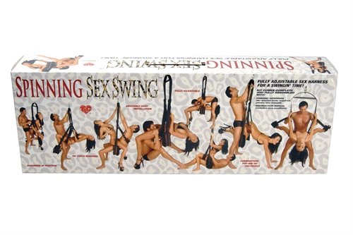 Spinning sex swing