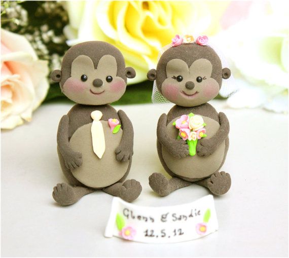 Funny monkey wedding