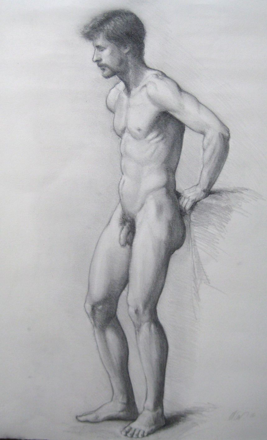 Nude male drawings