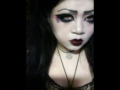 Asian goth teen