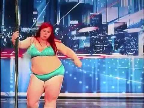 Fat girl stripper