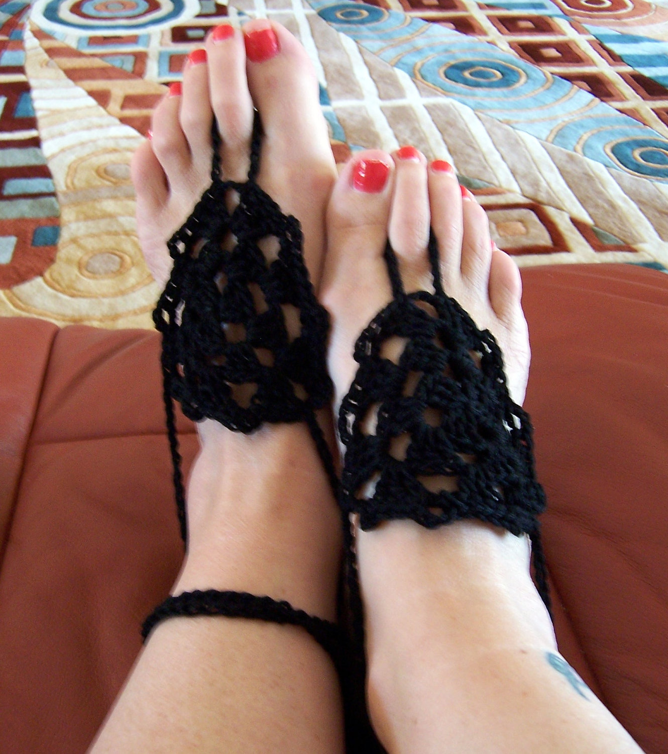 black feet Sexy girl
