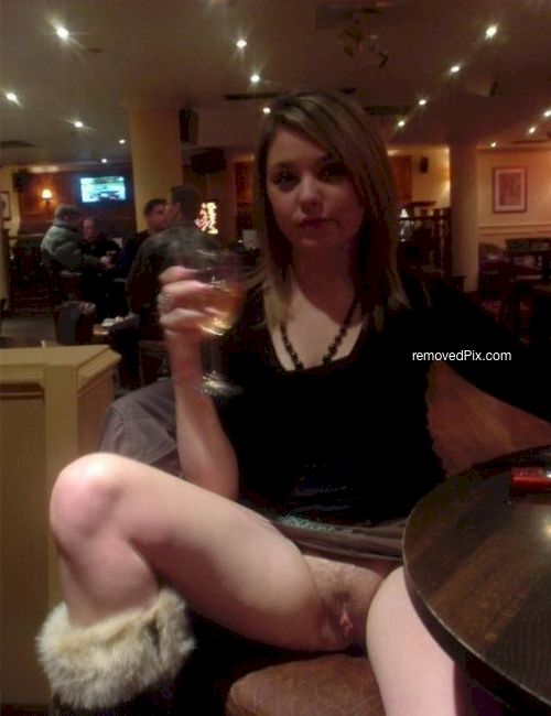 Drunk girls showing their pussies