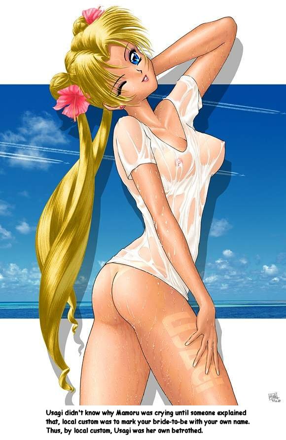 moon nude sailor Anime