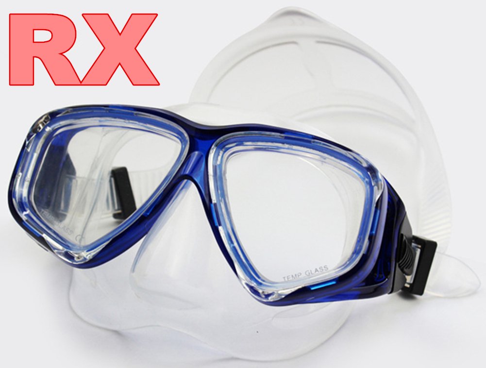 Prescription snorkel mask sets