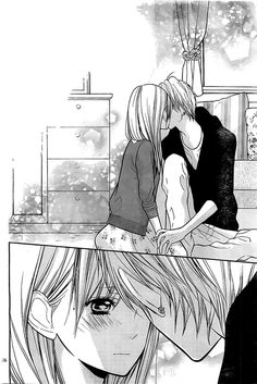 Anime love kiss manga