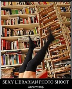 Books library nude girls