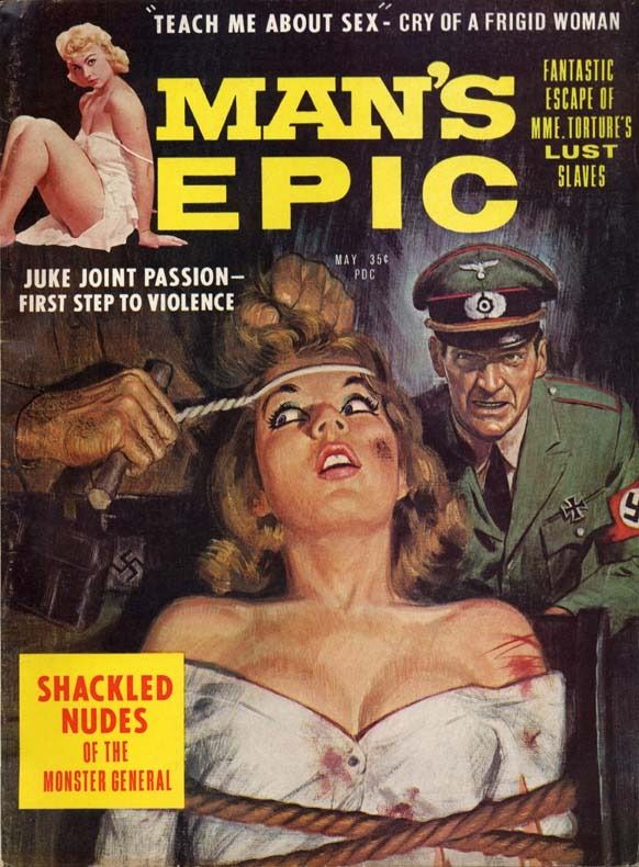 Vintage sex magazine covers