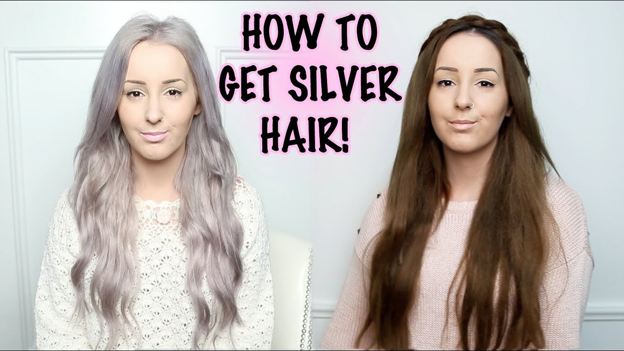 to white How dye naturally hair your