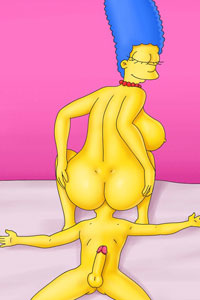 Bart and marge simpson tram pararam