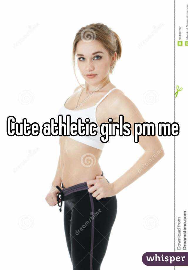 Cute athletic teen girl