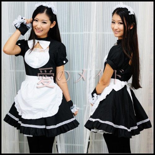 Sexy japanese french maid