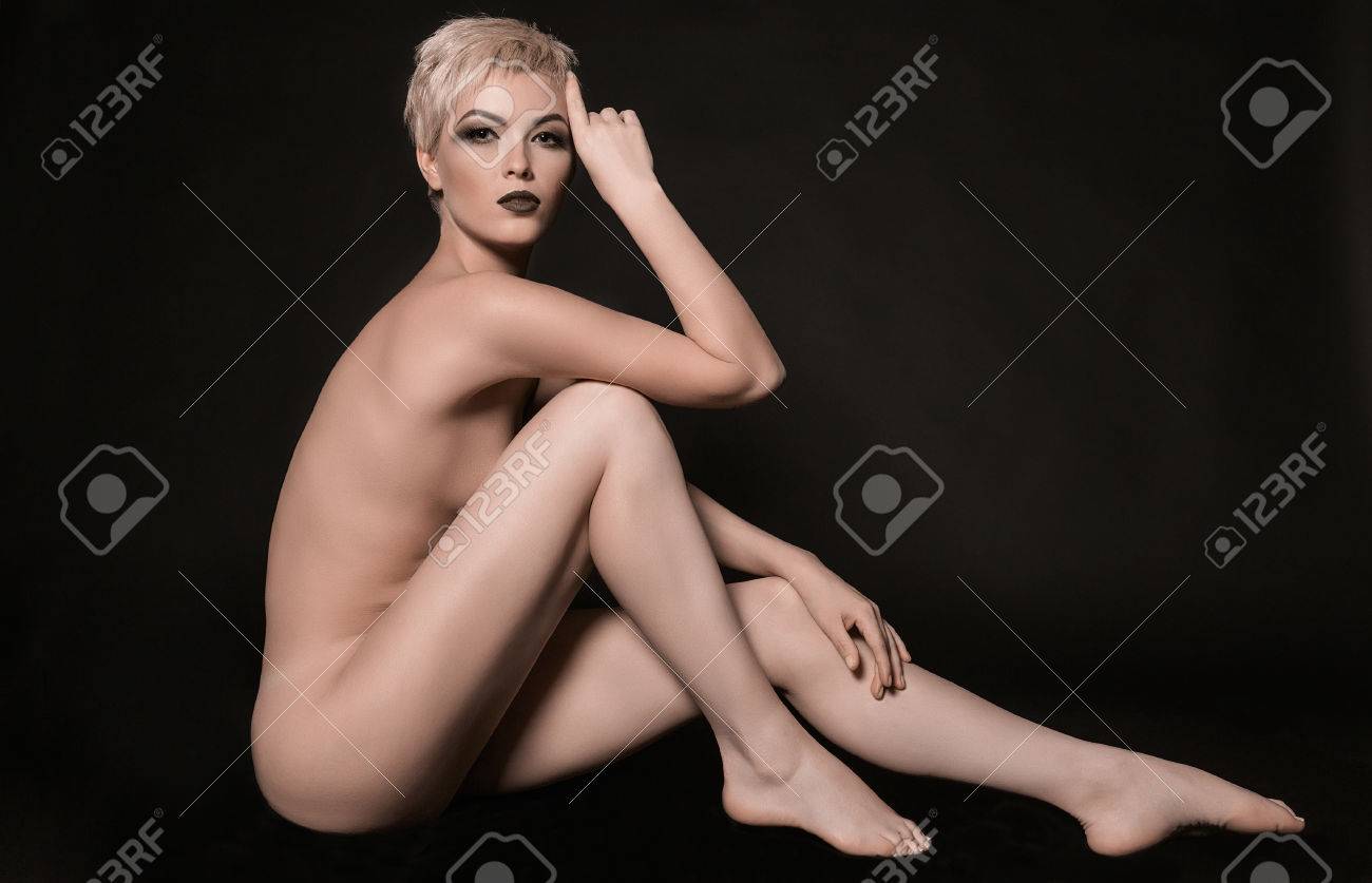 Sexy long legs naked