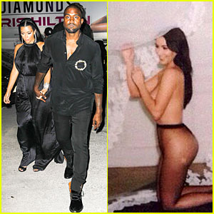 kim kardashian nude Kanye