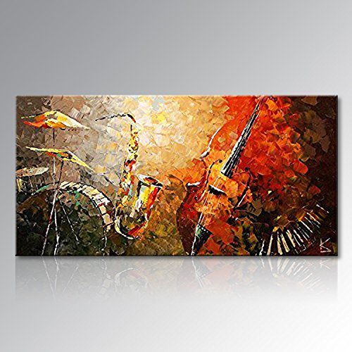 Abstract oil painting wall art
