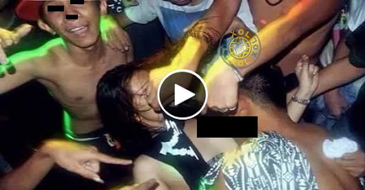 Drunk party girls abused
