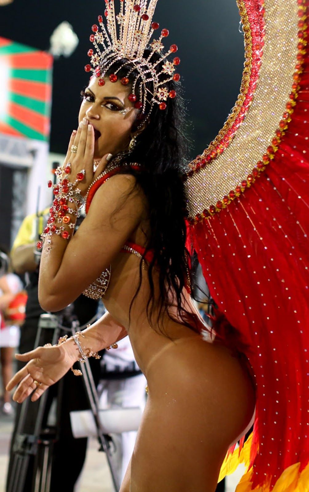 Brazil carnival dancers nude