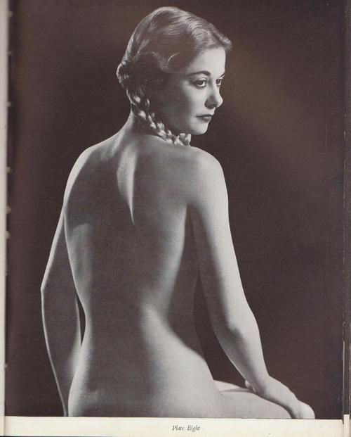 Vintage photography nude woman